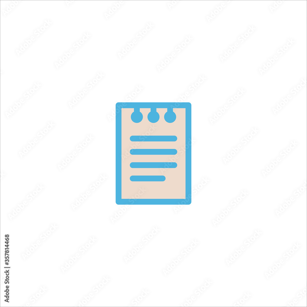 paper document icon flat vector logo design trendy paper document icon flat vector logo design trendy