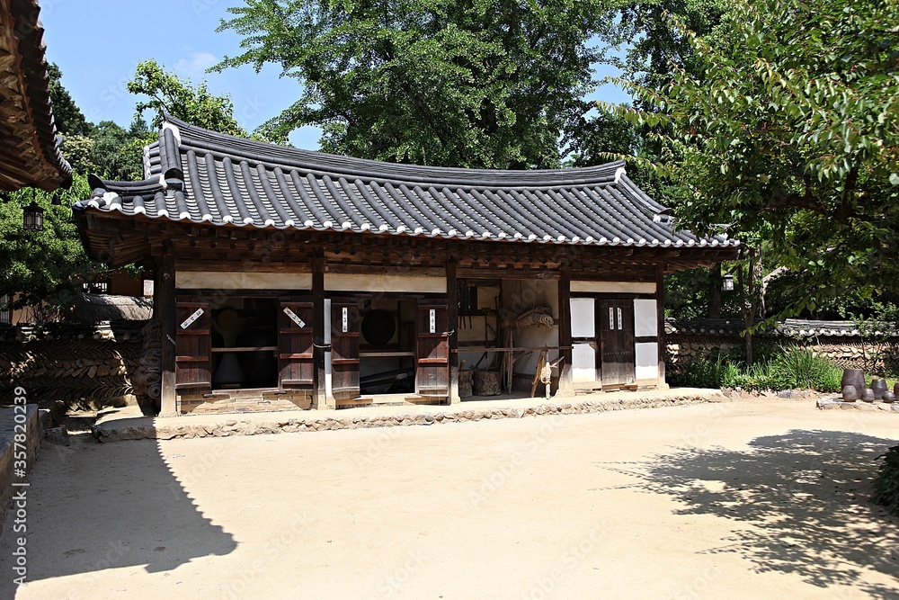 한국 경기도 용인시 한국민속촌 입니다