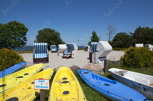 Kanus am Bodden Rügen