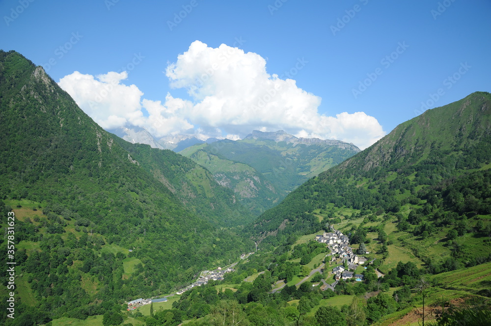 Naklejka premium Vallée d'Aspe