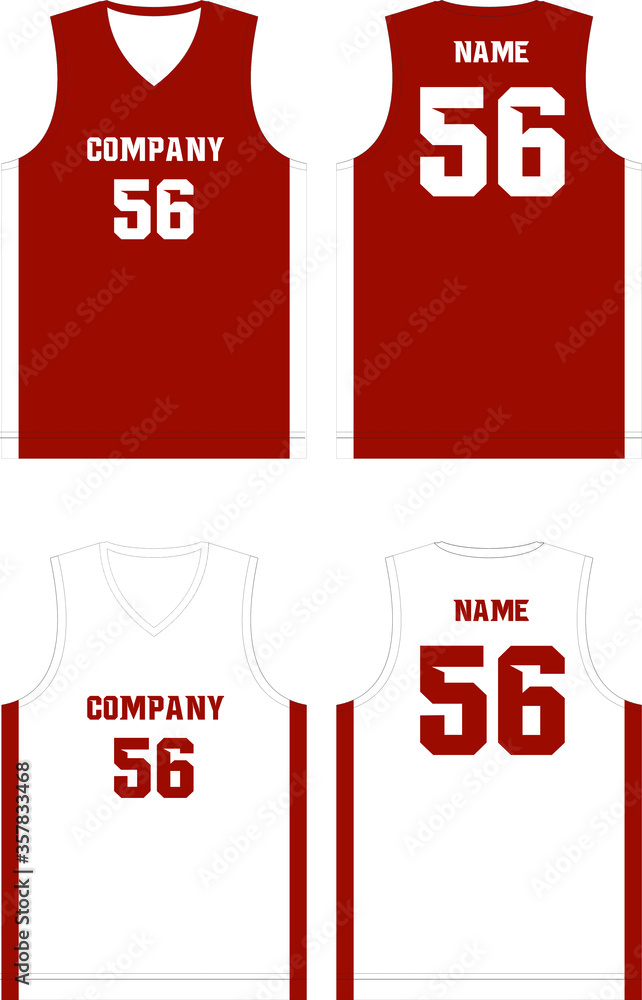 Basketball uniform Custom Design mock ups templates design for