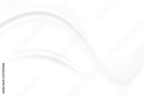 crumpled fabric texture. cloth wave grey shadow soft creased white abstract background. illustration vector