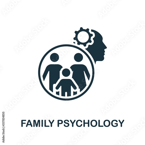 Family Psychololy icon. Simple element from psychology collection. Creative Family Psychololy icon for web design, templates, infographics and more