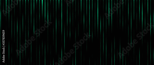 Corrupted code. Vector halftone texture. Cybernetic futuristic background. Big data visualization. Computer virus.