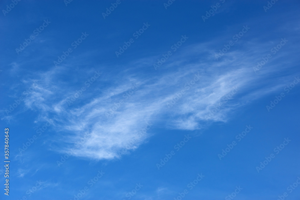 Air clouds in the blue sky. Nature background Air clouds in the blue sky. Nature background