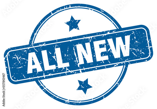 all new grunge stamp. all new round vintage stamp