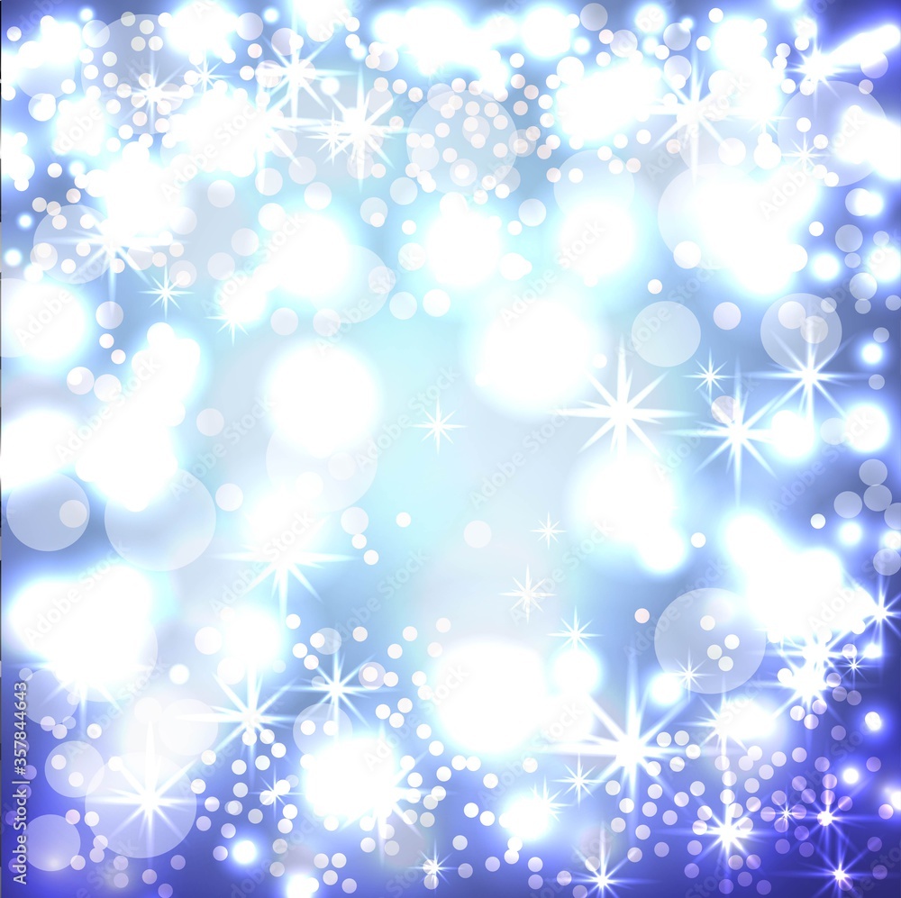 Festive background with lights