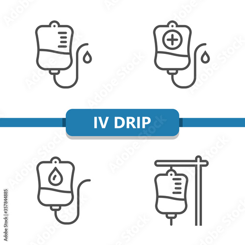 IV Drip Icons