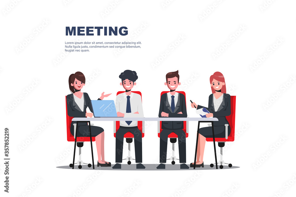 Business people meeting in office teamwork organization. Business people meeting in office teamwork organization.