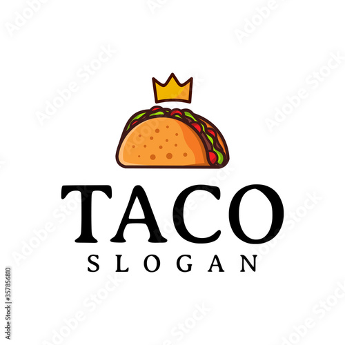Taco Logo Design Vector, Fast Food, Restaurant And Cafe Symbol
