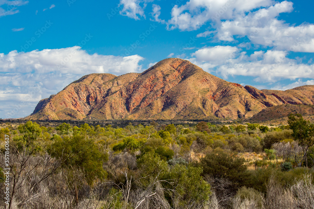 West MacDonnell Ranges View in Australia