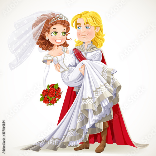 Wedding of Prince and Fairytale princess