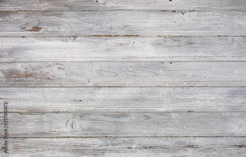 White and gray wood texture background. Top view surface of the wooden planks texture.