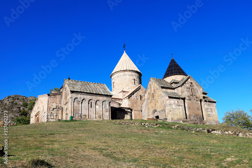 The Monastery Goshavank in Armenia, Asia photo