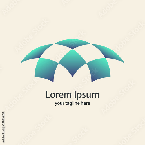 Wallpaper Mural beautiful-gradient-stadium-logo-icon-concept Torontodigital.ca