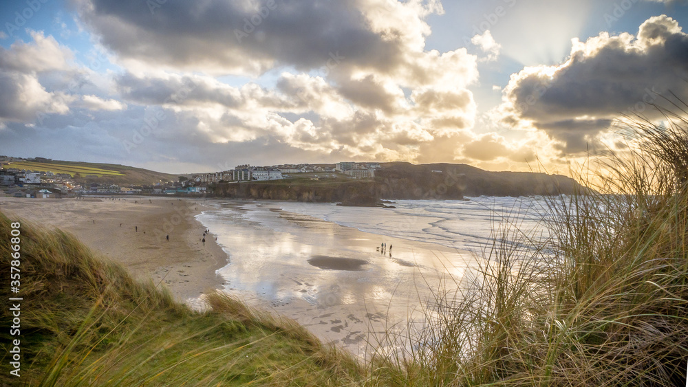 Perranporth Beach, Cornwall