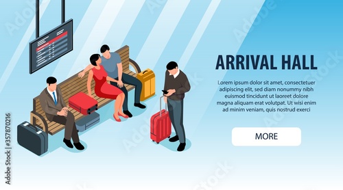 Isometric Railway Banner