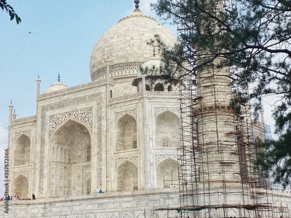 One of 7 wonder in world. THE GREAT TAJ MAHAL  in india