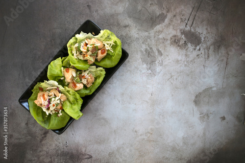 Chicken Lettuce Wraps