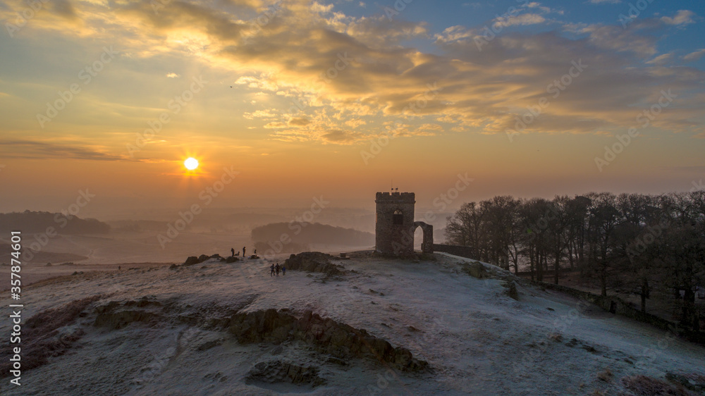 Sunrise at Old John in Bradgate Country Park