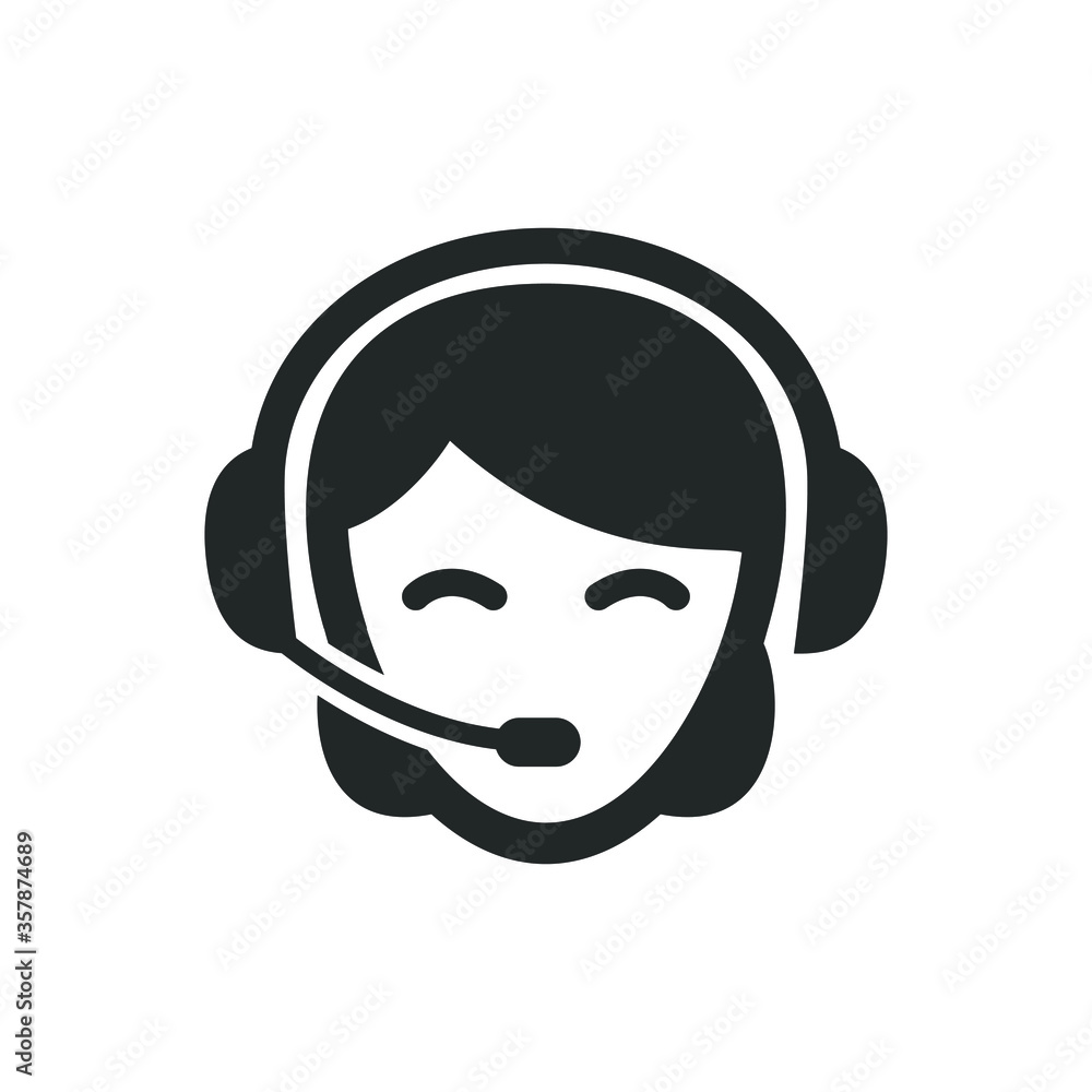 Fototapeta premium Customer support icon