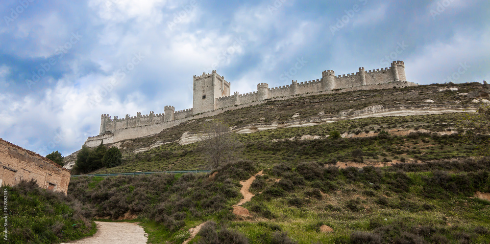 Castle of Peñafiel, Valladolid (Spain).
