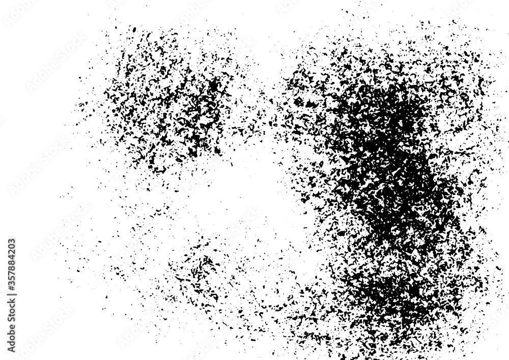 Obraz premium Grunge abstract black-white texture. Vector