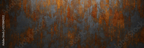 Metall und Rost als Grunge Hintergrund Textur Wallpaper
