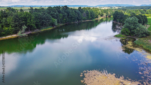 Landscape with rivers