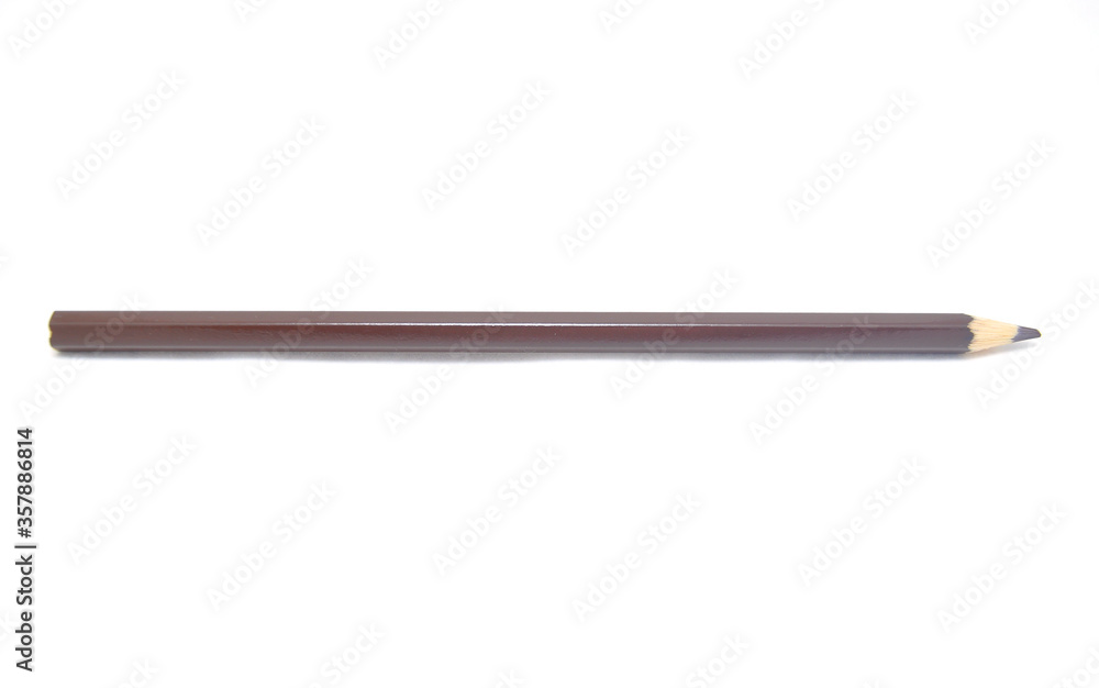 Pencils сolored on a white background close up Pencils сolored on a white background close up