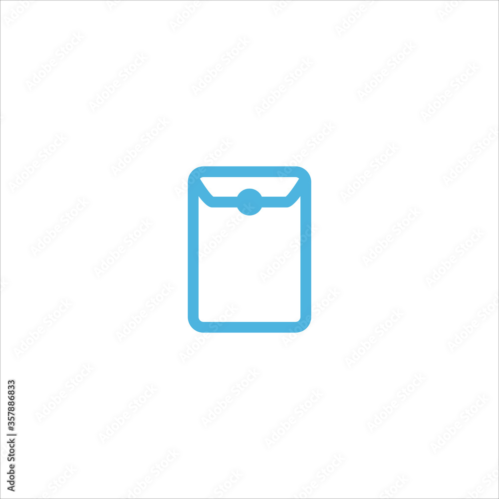 envelope document icon flat vector logo design trendy envelope document icon flat vector logo design trendy