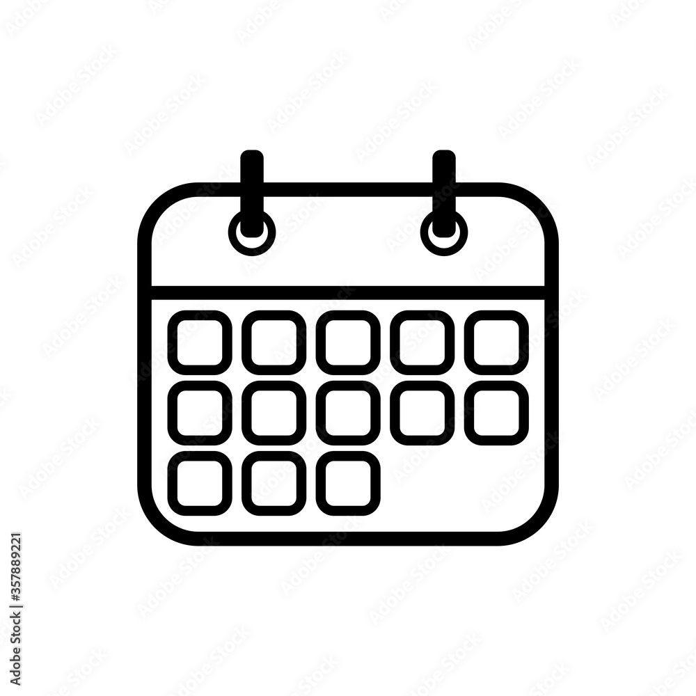calendar - office icon vector design template calendar - office icon vector design template
