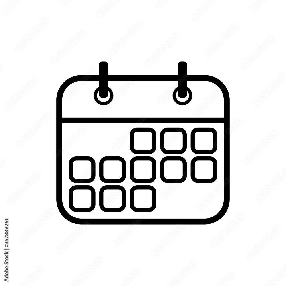 calendar - office icon vector design template calendar - office icon vector design template