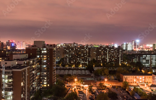 Night view of the city of Beijing © MuhamamdUsman