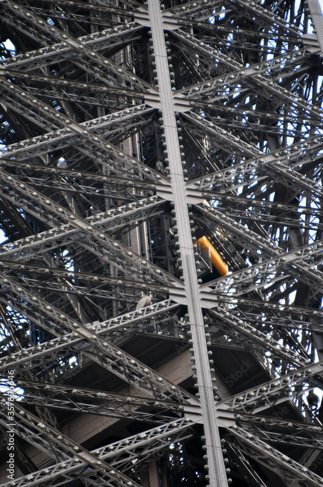Eiffel Tower girders texture