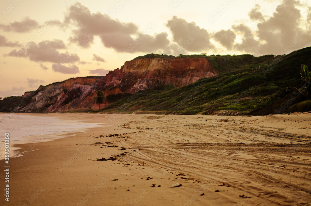 beach at sunset