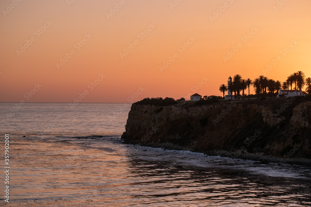 Sunset over the Pacific Ocean in Rancho Palos Verdes Sunset over the Pacific Ocean in Rancho Palos Verdes