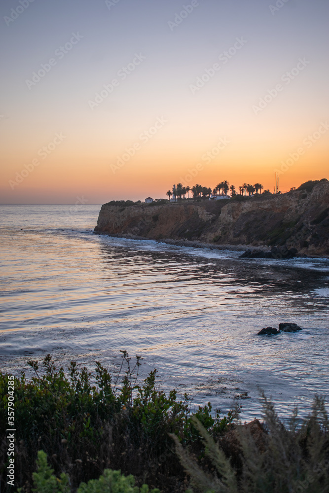 Sunset over the Pacific Ocean in Rancho Palos Verdes Sunset over the Pacific Ocean in Rancho Palos Verdes