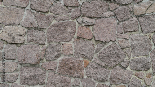 different sized stone wall for background