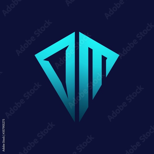 OM initial logo monogram designs modern templates