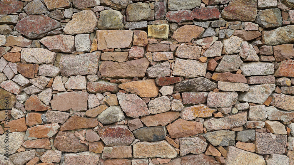 red stone wall textured background
