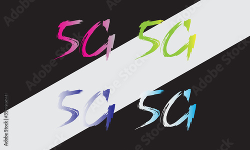 5g mobile network, 5g clipart, 5g logo vector.