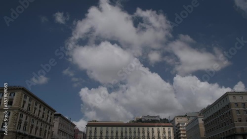 Plaza del Municipio y Certosa di San Martino. Nápoles, Campania, Italia, Europa. photo