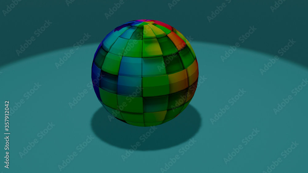 Obraz premium 3D Circumference