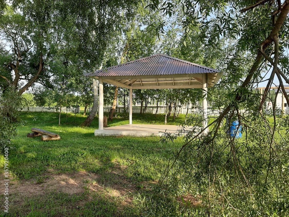 gazebo in the park gazebo in the park