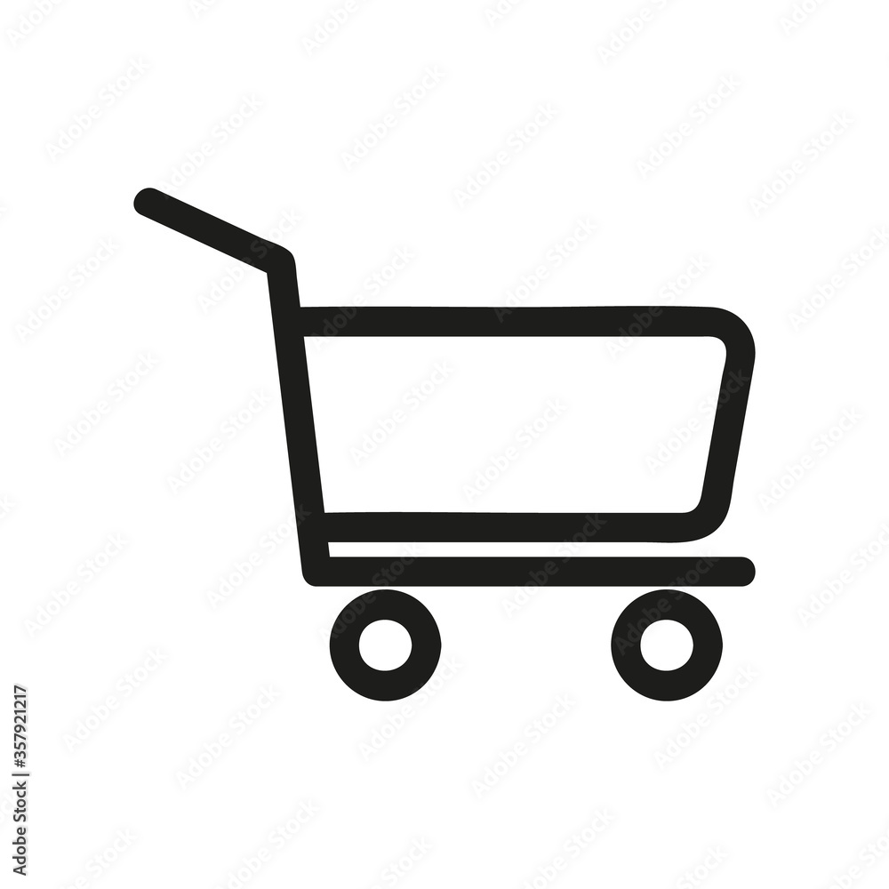 shopping cart icon. shopping cart vector design shopping cart icon. shopping cart vector design