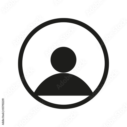 user icon. user vector design