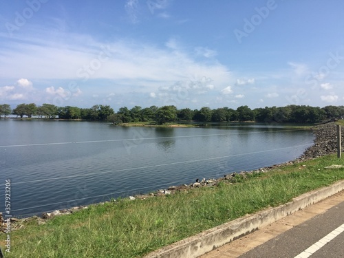 Wallpaper Mural Landscape of beautiful reserviour in Sri Lanka Torontodigital.ca