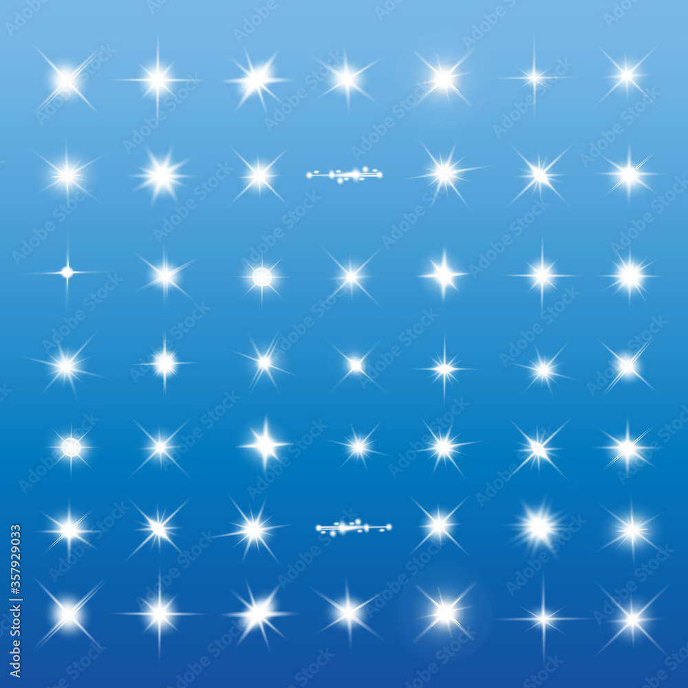 Lights sparkles isolated. Vector illustration of glowing lens flares and sparks. Lights sparkles isolated. Vector illustration of glowing lens flares and sparks.