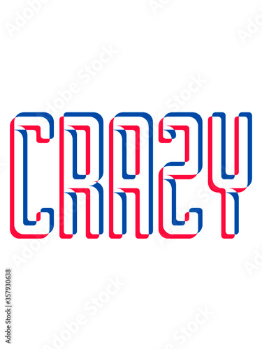 Logo 3D Crazy Effeckt Charakter laut